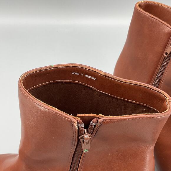 NEW Dolce Vita Women’s Rupart Wedge Heel Booties Brown Size 11 - Picture 5 of 10